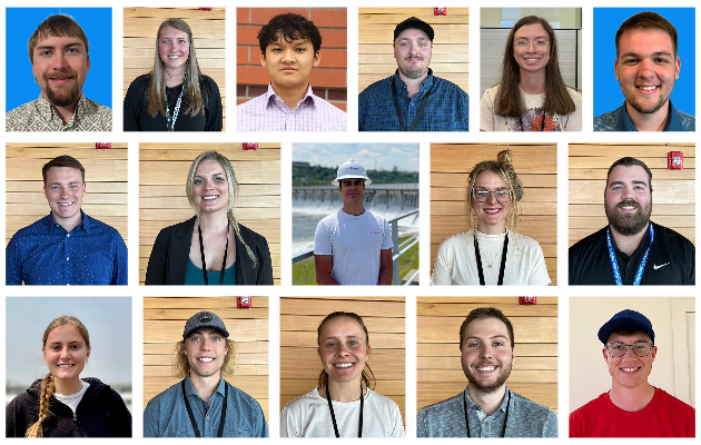 Interns from 2023 summer internship program